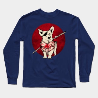 Corgi Samurai Long Sleeve T-Shirt